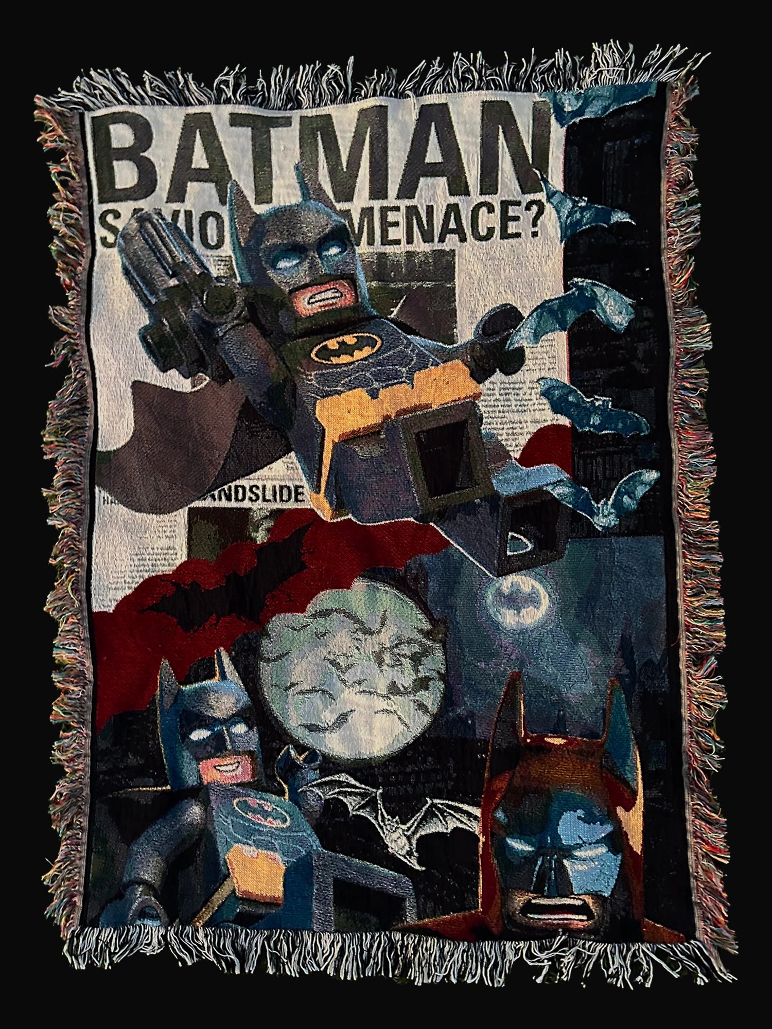 Midnight Hero Woven Blanket